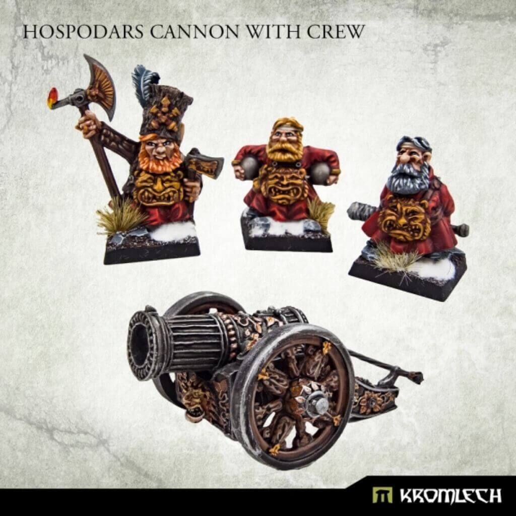 Hospodars Cannon with crew (4) von Kromlech