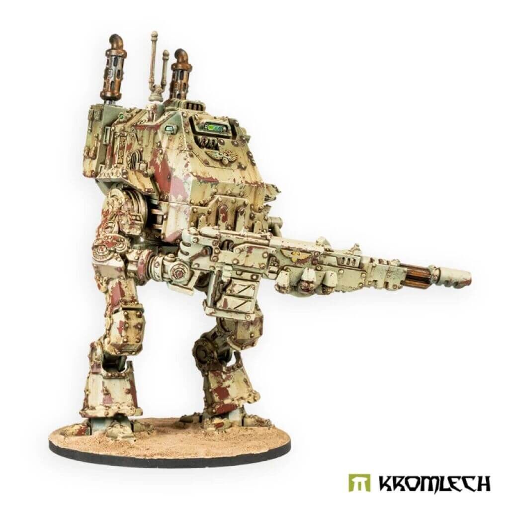 'Imperial Guard Caracalla Walker with Laser Cannon' von Kromlech