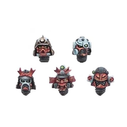 Kromlech - Cyber Samurai Heads x10 Kromlech - Cyber Samurai Heads x10 von Kromlech