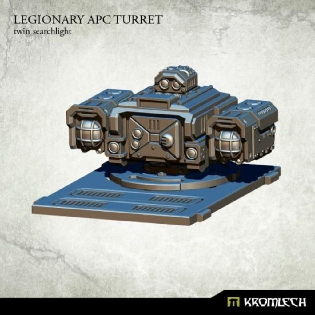 Legionary APC turret: Twin Searchlight (1) von Kromlech