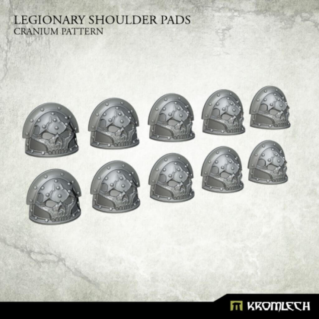 Legionary Shoulder Pads: Cranium Pattern (10) von Kromlech