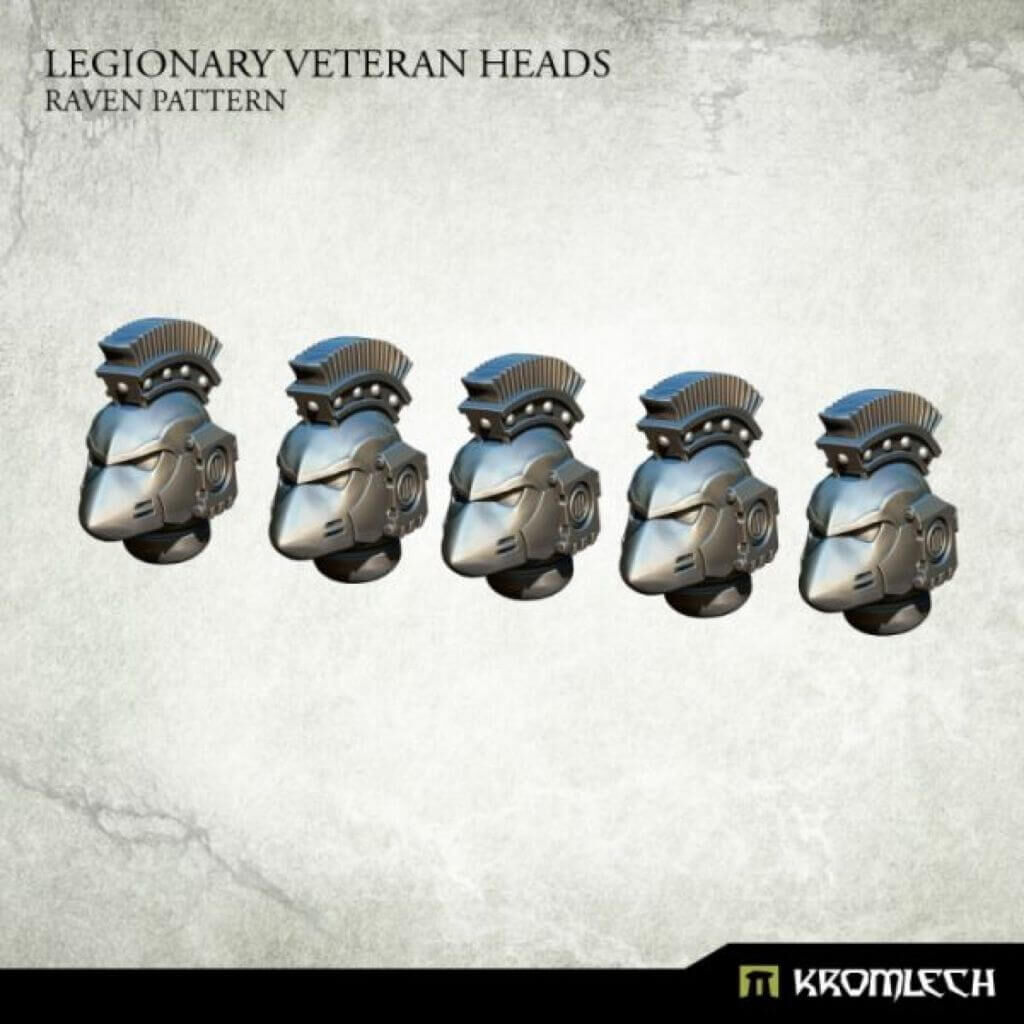 Legionary Veteran Heads: Raven Pattern (5) von Kromlech