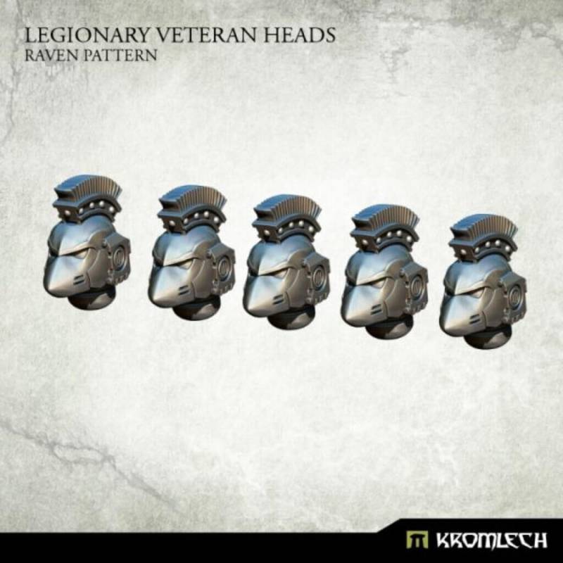 'Legionary Veteran Heads: Raven Pattern (5)' von Kromlech