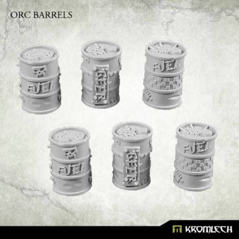 'Orc Barrels (6)' von Kromlech