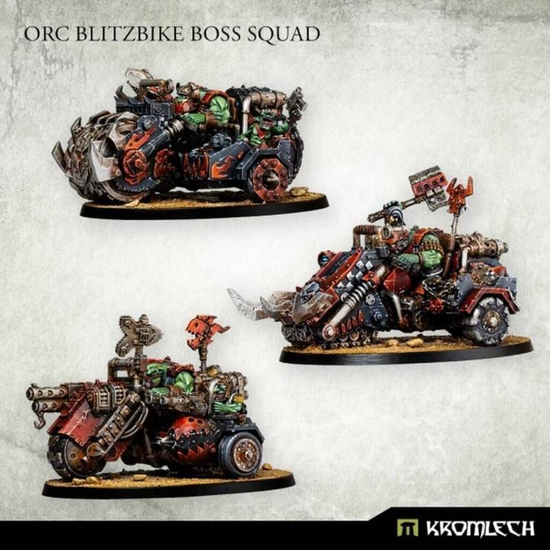 'Orc Blitzbike Boss Squad' von Kromlech