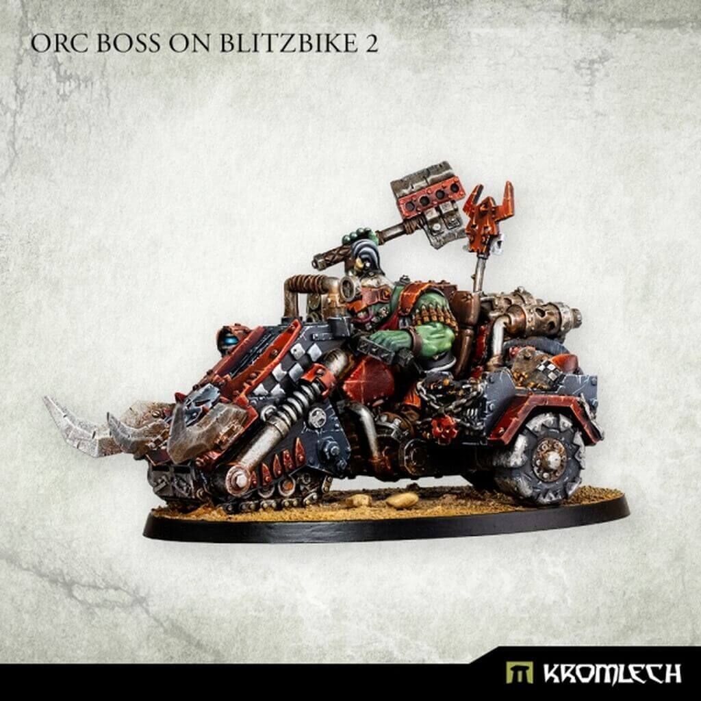 'Orc Boss on Blitzbike 2' von Kromlech