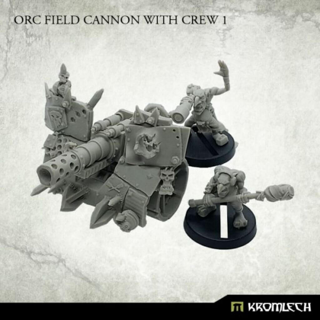 Orc Field Cannon with Crew 1 (3) von Kromlech