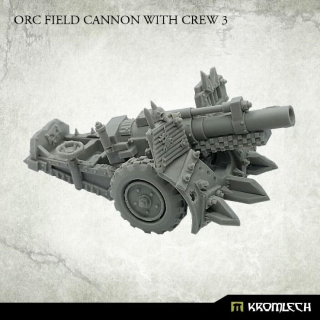 Orc Field Cannon with Crew 3 (1) von Kromlech