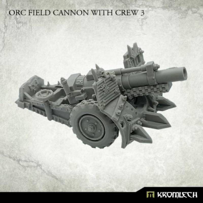 'Orc Field Cannon with Crew 3 (1)' von Kromlech