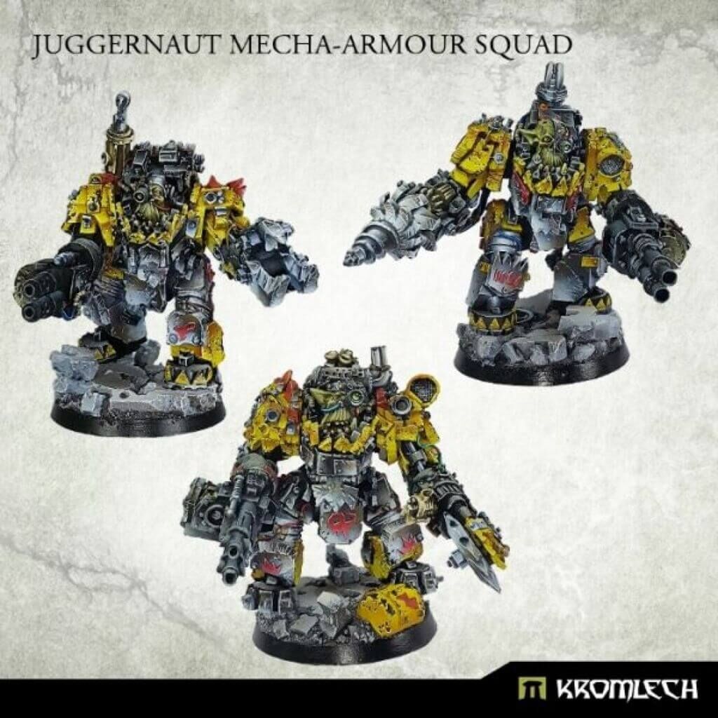 'Orc Juggernaut Mecha-Armour Squad (3)' von Kromlech