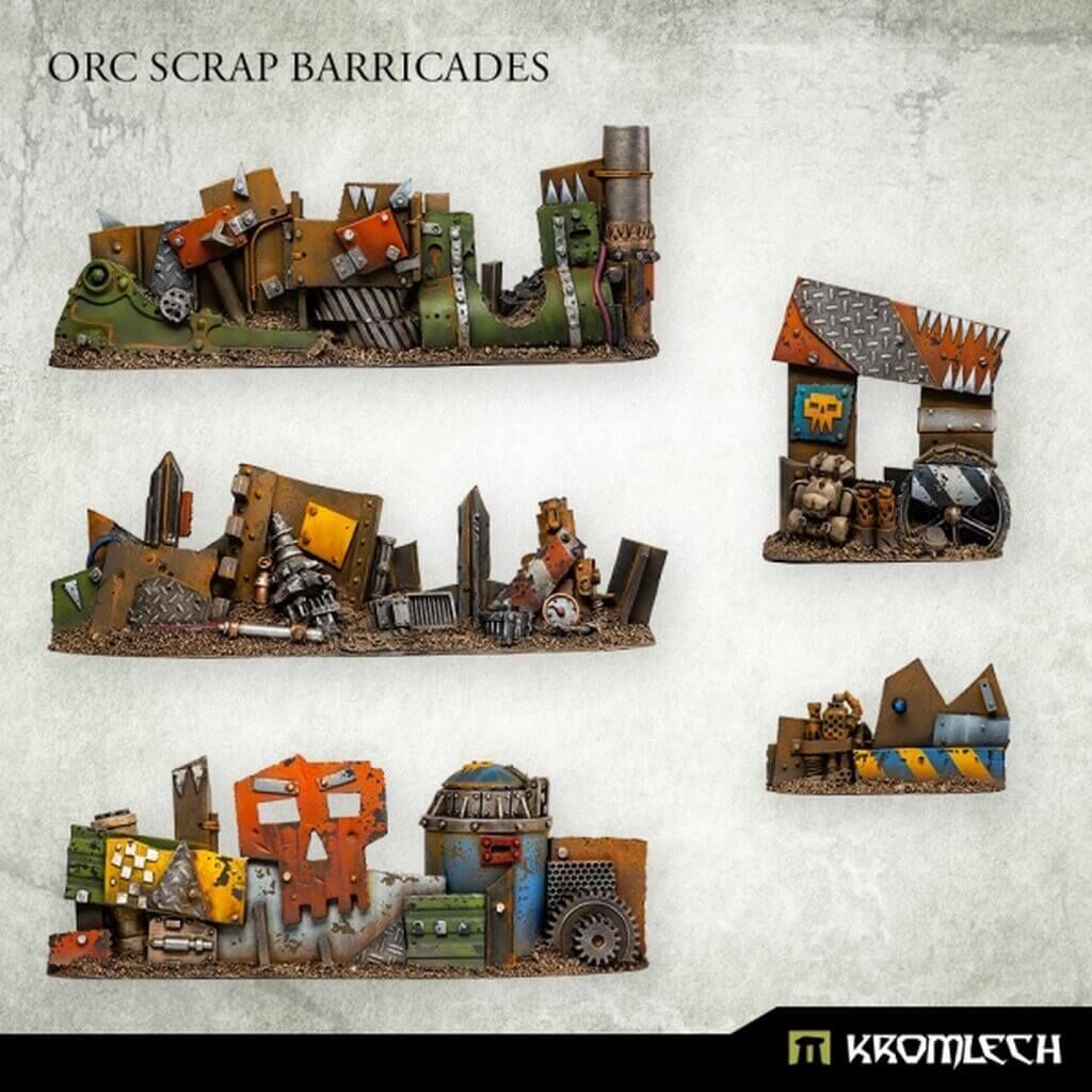 Orc Scrap Barricades Orc Scrap Barricades von Kromlech
