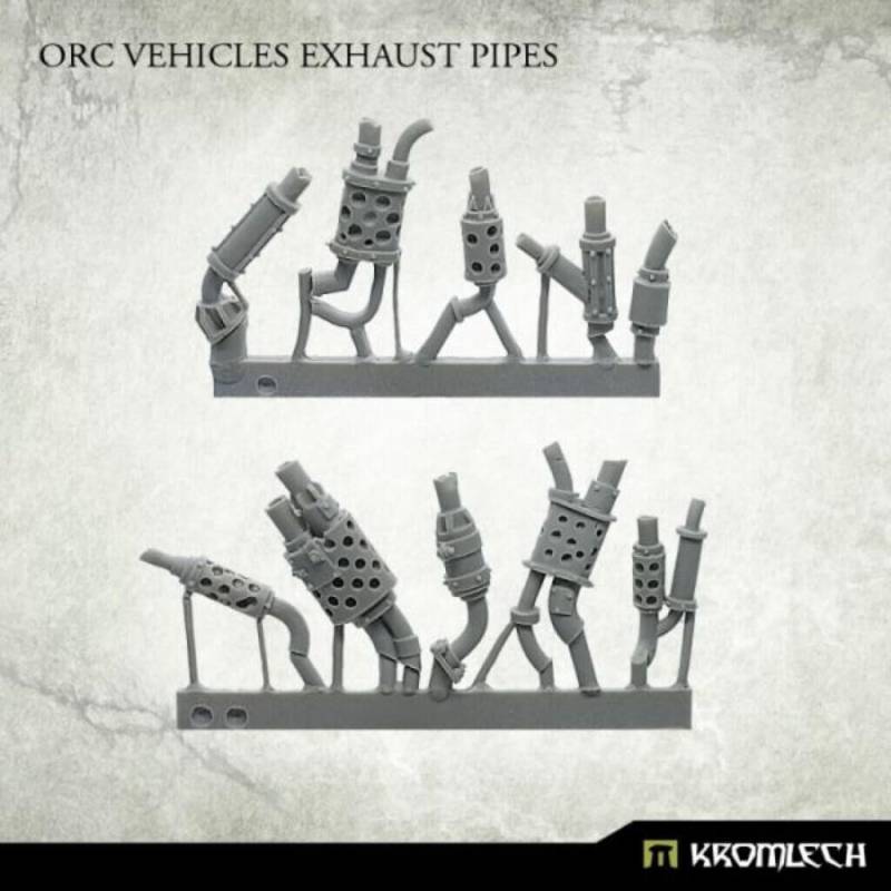 'Orc Vehicles Exhaust Pipes (10)' von Kromlech