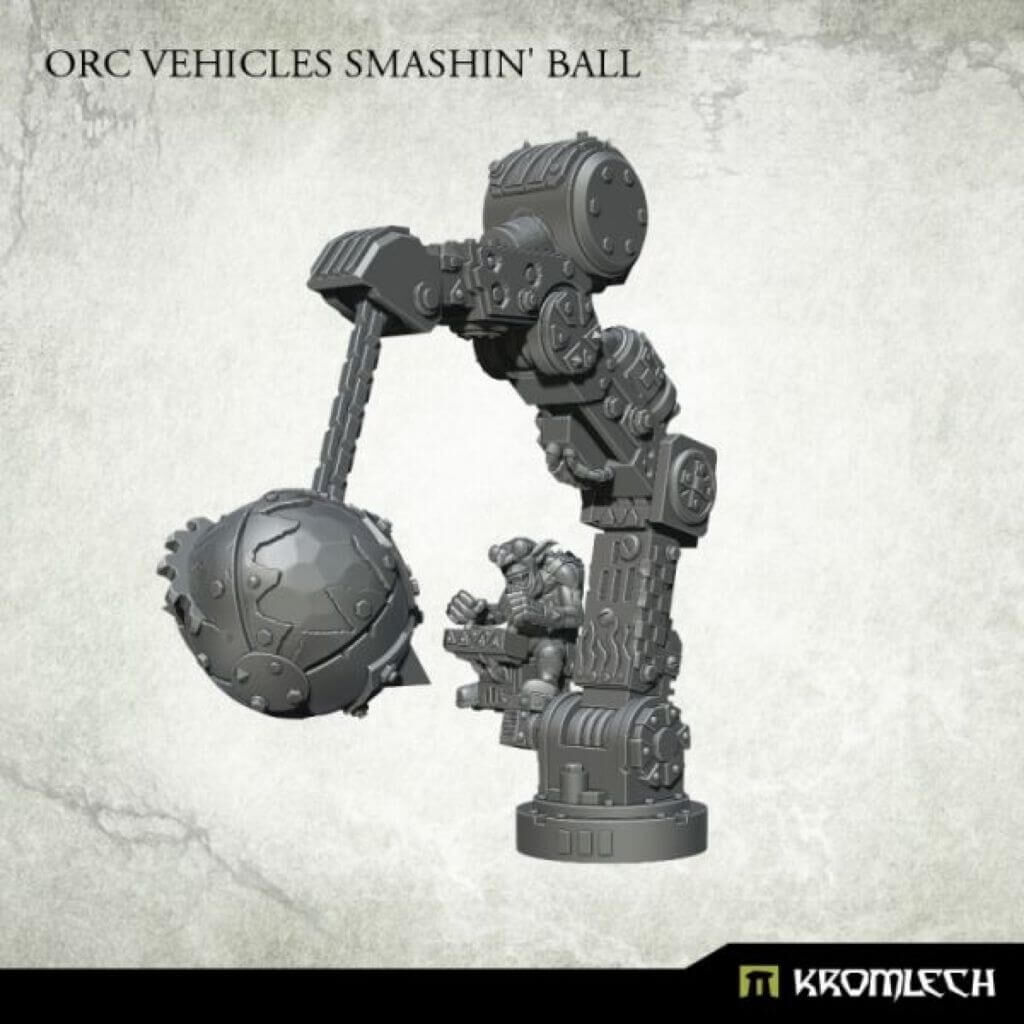 'Orc Vehicles Smashin Ball (1)' von Kromlech