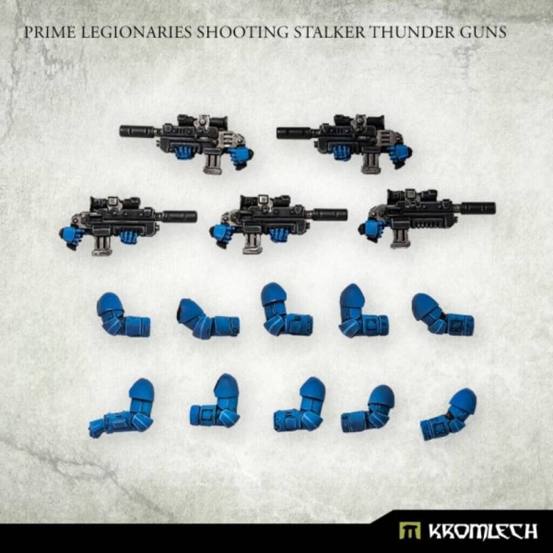 'Prime Legionaries Shooting Stalker Thunder Guns (5)' von Kromlech