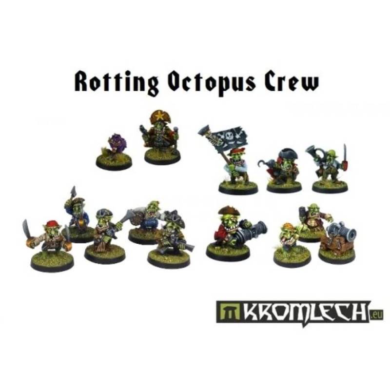 'Rotting Octopus Crew (13+weapon)' von Kromlech