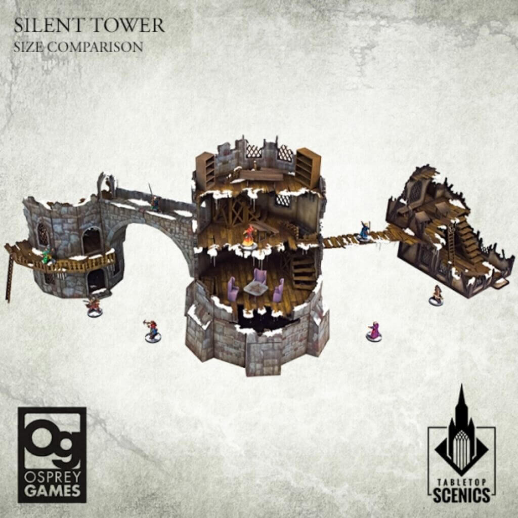 'Frostgrave Terrain - Silent Tower' von Kromlech
