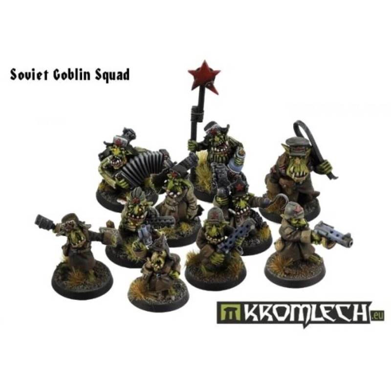 'Soviet Goblins Squad (10)' von Kromlech
