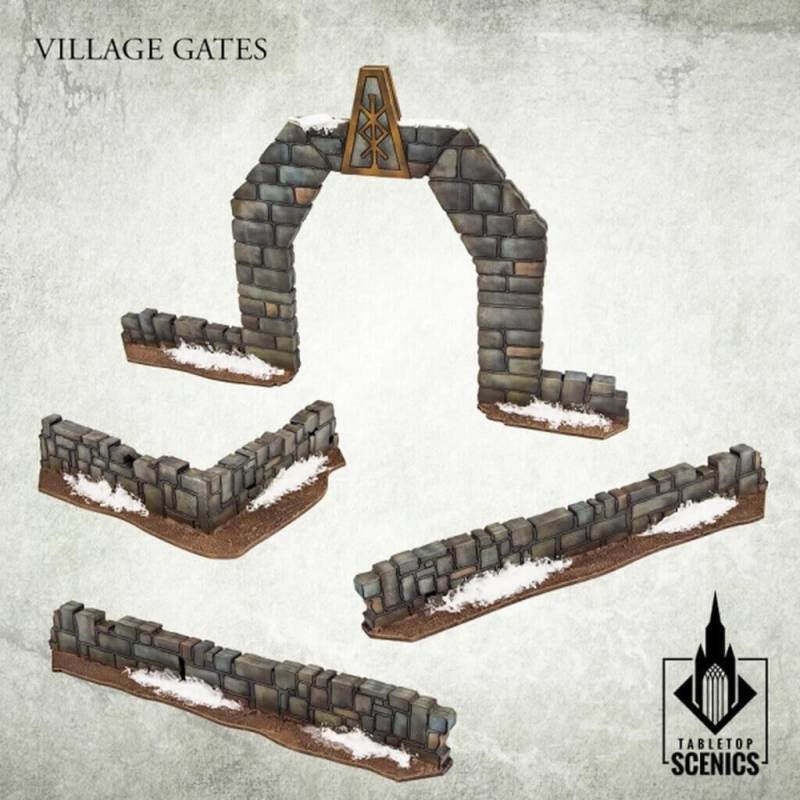 'Village Gates' von Kromlech