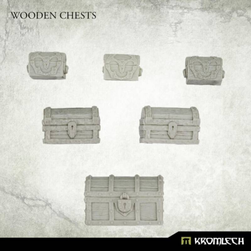 'Wooden Chests (6)' von Kromlech