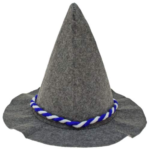 Krüger & Gregoriades Seppel Hut mit Kordel blau-weiß von Krüger & Gregoriades