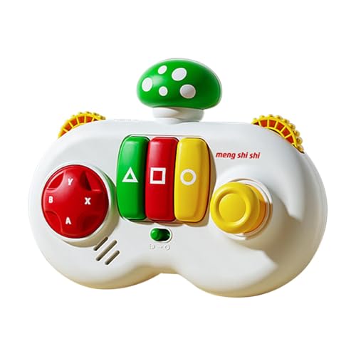 Krujecnt Babybesetzte Spielzeug für Reisen, Aktivitätsbrett für Kinder,Pilzmusik sensorisches Spielzeug | Baby Musikalische Controller, Reiseaktivität mit 3 Modi, Entwicklung von Feinmotorik Krujecnt Babybesetzte Spielzeug für Reisen, Aktivitätsbrett für Kinder,Pilzmusik sensorisches Spielzeug | Baby Musikalische Controller, Reiseaktivität mit 3 Modi, Entwicklung von Feinmotorik von Krujecnt