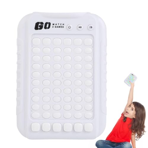 Krujecnt Handspiele, Kinder Handheld -Spiele | Kleinspielkonsole für Reisen - STEM -Spielzeug, Roadtripsspielzeug, Trainingsmaschine, Vorschullernaktivitäten für und Mädchen Krujecnt Handspiele, Kinder Handheld -Spiele | Kleinspielkonsole für Reisen - STEM -Spielzeug, Roadtripsspielzeug, Trainingsmaschine, Vorschullernaktivitäten für und Mädchen von Krujecnt
