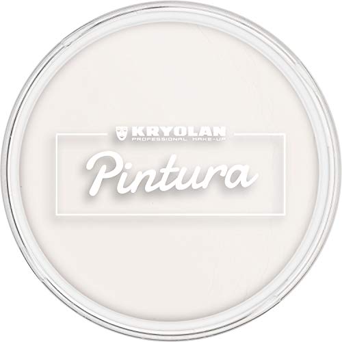 Kryolan Pintura Clown Weiß 20 g, Cremeschminke, Hohe Deckkraft - ideal für Kinderschminke, Party, Karneval, Fasching, Theaterschminke, Halloween, LARP & Make-up Artists Kryolan Pintura Clown Weiß 20 g, Cremeschminke, Hohe Deckkraft - ideal für Kinderschminke, Party, Karneval, Fasching, Theaterschminke, Halloween, LARP & Make-up Artists von Kryolan
