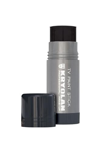Kryolan TV Paint Stick schwarz für Halloween & Fasching von Kryolan