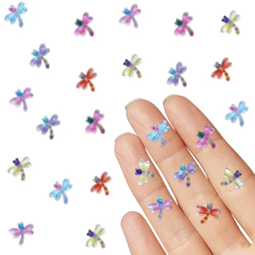 100pcs Mini Harz Muschel zum Basteln, Winzige Figuren Pilz zum Verstecken, Mini Dinge Niedliche Tiere für Feengarten Rasen Aquarium DIY Puppenhaus Dekor Miniaturen Kuchen Topper Nagelzubehör (Libelle) 100pcs Mini Harz Muschel zum Basteln, Winzige Figuren Pilz zum Verstecken, Mini Dinge Niedliche Tiere für Feengarten Rasen Aquarium DIY Puppenhaus Dekor Miniaturen Kuchen Topper Nagelzubehör (Libelle) von Ksheria