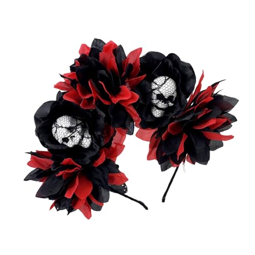 Ksikdeg Der Deads Kopfstücksschädel Blumenkronstirnband Halloween Cincos Des Mayoes Party Kostüme Für Frauengeschenke Ksikdeg Der Deads Kopfstücksschädel Blumenkronstirnband Halloween Cincos Des Mayoes Party Kostüme Für Frauengeschenke von Ksikdeg