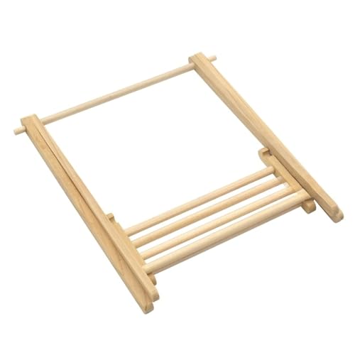 Ksikdeg Faltbarer Kleiderständer für Puppenhäuser Miniatur Bodenaufhänger 1/12 Puppenhäuser Display Holzmöbel Puppenhäuser von Ksikdeg