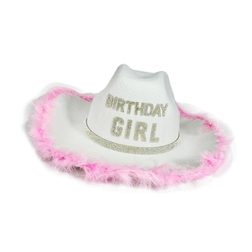 Ksikdeg Geburtstag Mädchen Hut Strass Dekoration Party Hut Verstellbare Kinnschnur für Mädchen Geburtstag Party Fotografie Ksikdeg Geburtstag Mädchen Hut Strass Dekoration Party Hut Verstellbare Kinnschnur für Mädchen Geburtstag Party Fotografie von Ksikdeg