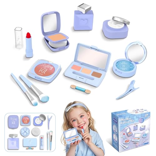 Ksikdeg Imitation Cosmetics Play Kits Ungiftiges Rollenspiel Make Up Spielzeug Mit Accessoires Für Vorschulmädchen Die Versorgung Schenken Ksikdeg Imitation Cosmetics Play Kits Ungiftiges Rollenspiel Make Up Spielzeug Mit Accessoires Für Vorschulmädchen Die Versorgung Schenken von Ksikdeg