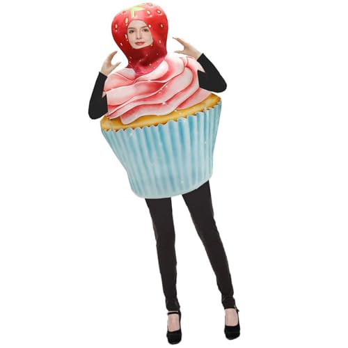 Ksikdeg Lustiges Pizza-Hamburger-Kostüm, lustiges Kostüm für Cosplay-Partys, Urlaub, Themen-Event-Outfit von Ksikdeg