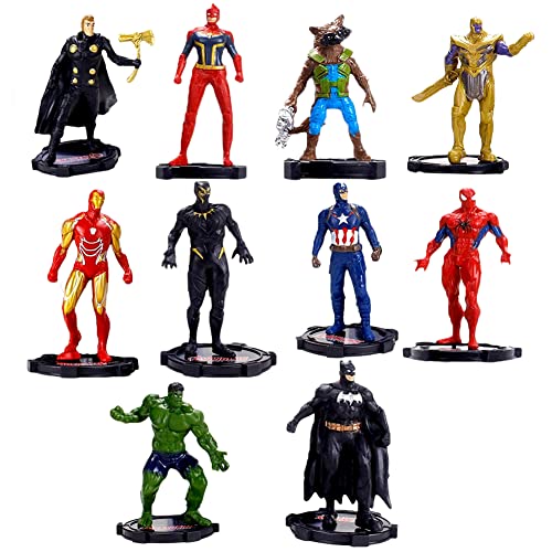 10pcs Cartoon Figuren, Filmhelden Actionfiguren, Anime Charakter Figure, Filmfans Sammlung,Geburtstag, Spielzeug für Kinder ab 3 Jahren, Action Statue Figures Collection Dekoration Ornamente Puppe 10pcs Cartoon Figuren, Filmhelden Actionfiguren, Anime Charakter Figure, Filmfans Sammlung,Geburtstag, Spielzeug für Kinder ab 3 Jahren, Action Statue Figures Collection Dekoration Ornamente Puppe von Ksopsdey