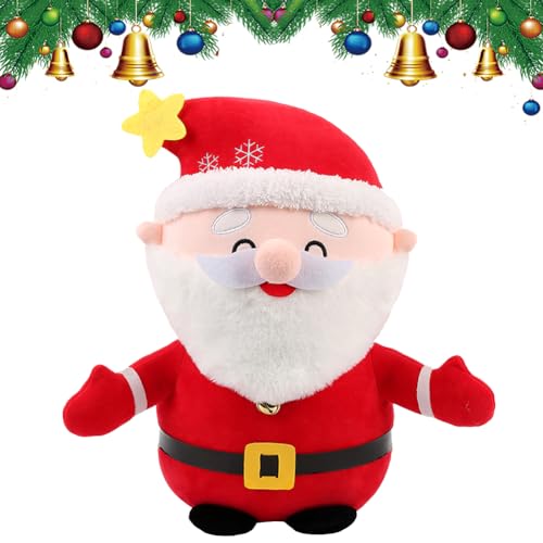 Ksopsdey Weihnachtsmann Puppe, Gefüllte Weihnachtsmannpuppe Plüschtier, Plüschtier Weihnachtsmann Für Kinder Weihnachtsstofftiere Plüschpuppe Plüschtier Baby Kind von Ksopsdey