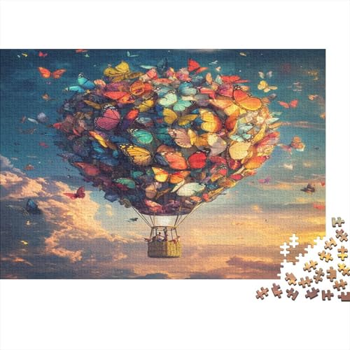 Heißluftballon Puzzle 1000 Teile Puzzle Für Erwachsene Und Kinder Ab 14 Jahren Puzzel 1000pcs (75x50cm) von KuangGeKG