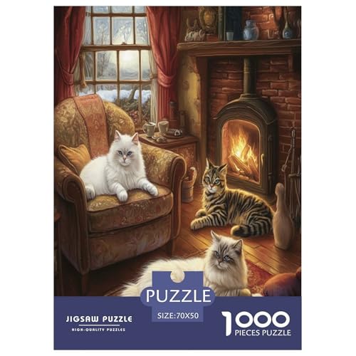 Komfortable Kabine Puzzle 1000-teilige Schwer Puzzle Spielzeug Lernspiel Impossible Herausforderungsspielzeug Für Erwachsene Und Kinder in Bewährter 70x50cm/1000pcs von KuangGeKG