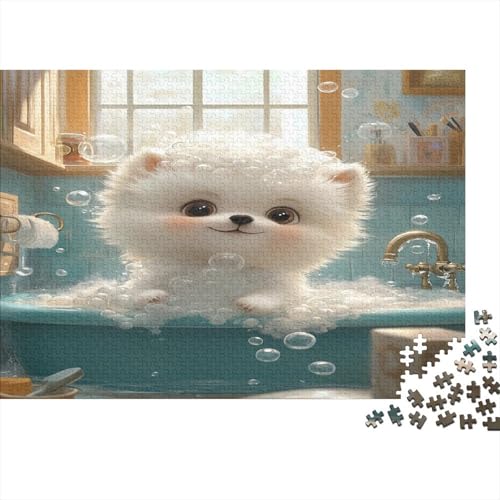 Pommersch Puzzle 1000 Teile Erwachsene Puzzles Für Erwachsene Klassische Puzzles 1000 Teile Erwachsene Puzzlespiel Schwer Pädagogisches Spielzeug Erwachsene Kinder Puzzel 1000pcs (75x50cm) von KuangGeKG