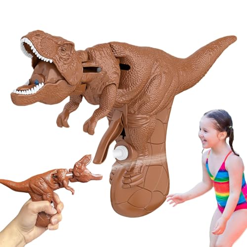 Kuehssn Dino Wasserpistole, Wasserpistole Spielzeug Für Kinder Und Erwachsene, Dinosaurier Spritzpistole Mit Schwingbarem Kopf, Pool-Spritzspielzeug, Einzigartiges Dinosaurier-Strandspielzeug Für Kuehssn Dino Wasserpistole, Wasserpistole Spielzeug Für Kinder Und Erwachsene, Dinosaurier Spritzpistole Mit Schwingbarem Kopf, Pool-Spritzspielzeug, Einzigartiges Dinosaurier-Strandspielzeug Für von Kuehssn