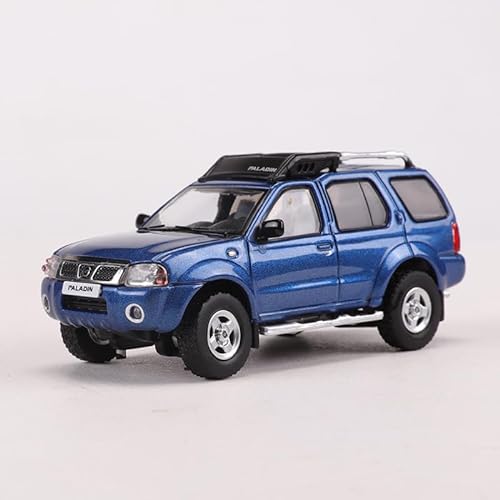 KuentZ GCD 1:64 Nissan Paladin SUV Simulation Legierung Auto Modell Spielzeug Sammlung Ornamente (Size : Blueinstock) von KuentZ