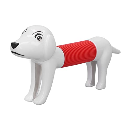 Kufoo Fidget Popping Tube Zappelspielzeug, Tragbares Sensorisches Spielzeug, Flexibles Design, Lustiger Hund für (#1) von Kufoo