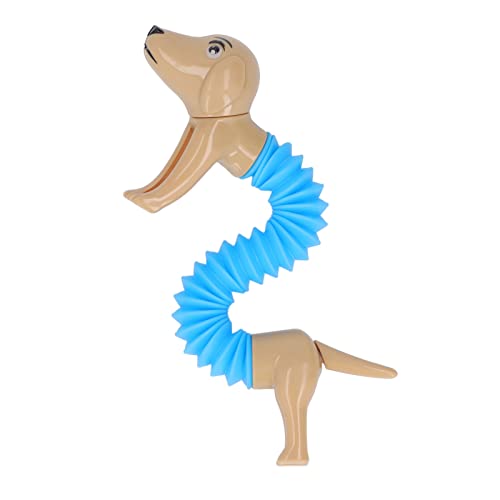 Fidget Popping Tube Zappelspielzeug, Tragbares Sensorisches Spielzeug, Flexibles Design, Lustiger Hund für (#4) von Kufoo