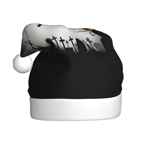 Kuilepa Weihnachtshut, Happy Halloween 1, Weihnachtsmannmütze, Weihnachtsmütze für Erwachsene, verdickte Weihnachtsmannmützen für Weihnachten, Neujahr Kuilepa Weihnachtshut, Happy Halloween 1, Weihnachtsmannmütze, Weihnachtsmütze für Erwachsene, verdickte Weihnachtsmannmützen für Weihnachten, Neujahr von Kuilepa