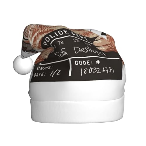 Kuilepa Weihnachtshut, Weihnachtsmannhut, Weihnachtsmannhut, Weihnachtsmütze für Erwachsene, verdickte Weihnachtsmannmützen für Weihnachten, Neujahr, Partyzubehör von Kuilepa