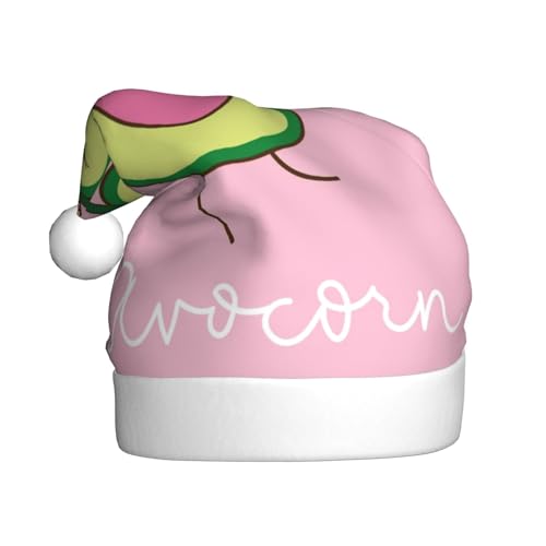 Kuilepa Weihnachtshut mit Avocado-Druck, Weihnachtsmann-Hut für Erwachsene, verdickte Weihnachtsmannmützen für Weihnachten, Neujahr, Feiertag Kuilepa Weihnachtshut mit Avocado-Druck, Weihnachtsmann-Hut für Erwachsene, verdickte Weihnachtsmannmützen für Weihnachten, Neujahr, Feiertag von Kuilepa