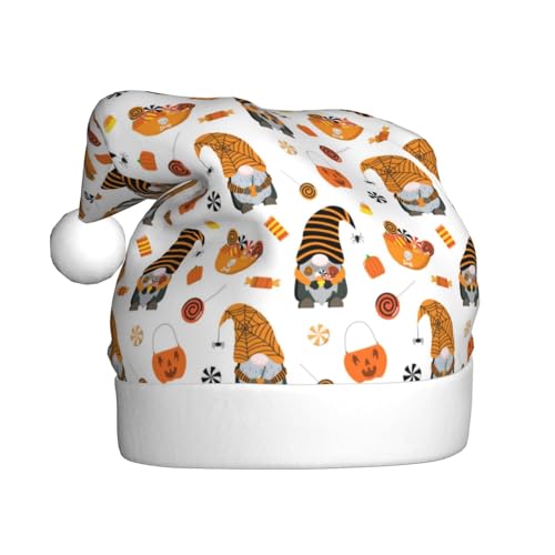 Kuilepa Weihnachtshut mit Halloween-Zwergen, Weihnachtsmann-Hut, Weihnachtsmütze für Erwachsene, verdickte Weihnachtsmannmützen für Weihnachten, Neujahr Kuilepa Weihnachtshut mit Halloween-Zwergen, Weihnachtsmann-Hut, Weihnachtsmütze für Erwachsene, verdickte Weihnachtsmannmützen für Weihnachten, Neujahr von Kuilepa