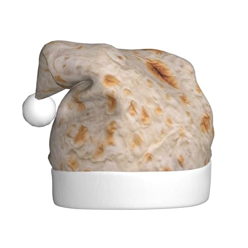 Kuilepa Weihnachtsmütze mit Tortilla-Druck, Weihnachtsmannmütze, Weihnachtsmütze für Erwachsene, verdickte Weihnachtsmannmützen für Weihnachten, Neujahr, Urlaub Kuilepa Weihnachtsmütze mit Tortilla-Druck, Weihnachtsmannmütze, Weihnachtsmütze für Erwachsene, verdickte Weihnachtsmannmützen für Weihnachten, Neujahr, Urlaub von Kuilepa
