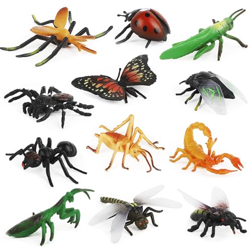 Kujinova Tiere Figuren, Waldtiere Figuren, 12 STK Bauernhoftiere, Zoo Spielzeug, Washable und Realistic, für Kinder ab 3 Jahre Geburtstagsgeschenk, Weihnachten, Neujahr Geschenk Kujinova Tiere Figuren, Waldtiere Figuren, 12 STK Bauernhoftiere, Zoo Spielzeug, Washable und Realistic, für Kinder ab 3 Jahre Geburtstagsgeschenk, Weihnachten, Neujahr Geschenk von Kujinova