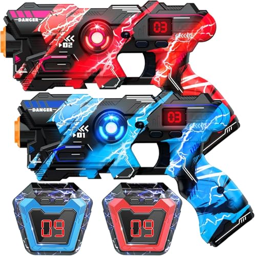 Laser Tag Guns Toys Set of 2 2140C von Kukiwhy